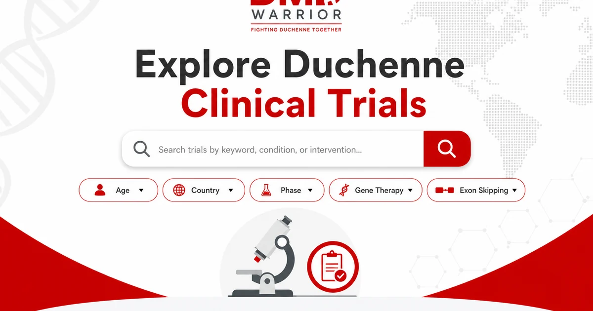 Explore Duchenne Clinical Trials | DMD Warrior