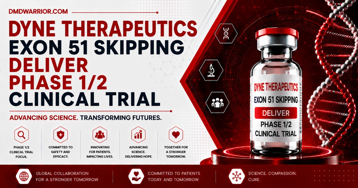 Dyne Therapeutics Exón 51 se salta el ensayo clínico de fase 1/2 DELIVER