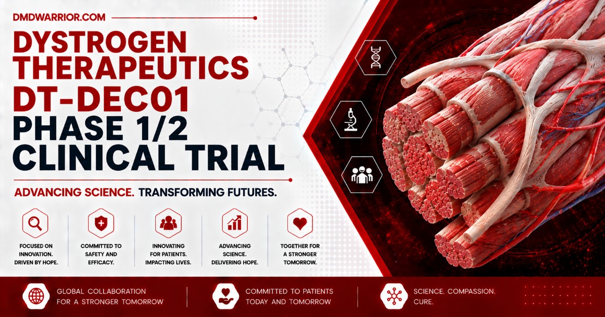 Dystrogen Therapeutics DT-DEC01 Ensayo clínico de fase 1/2 para la distrofia muscular de Duchenne