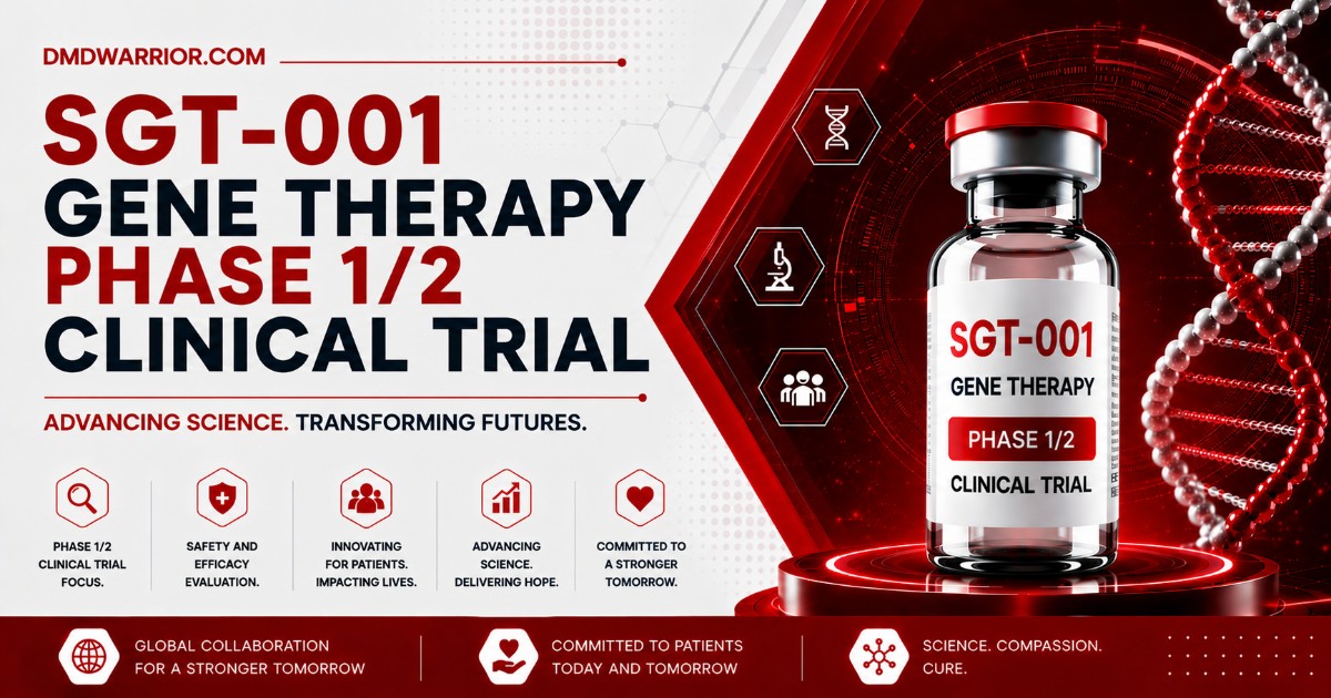 Ensayo clínico de fase 1/2 de terapia génica SGT-001 de Solid Biosciences