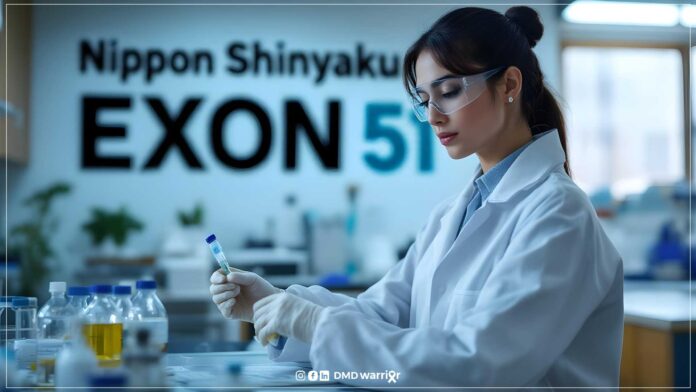 Nippon Shinyaku Exon 51 ignorando NS-051/NCNP-04