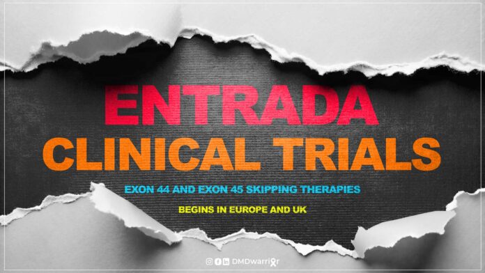 Entrada Therapeutics начинает клинические испытания в Европе для терапии пропуска экзона 44 и экзона 45