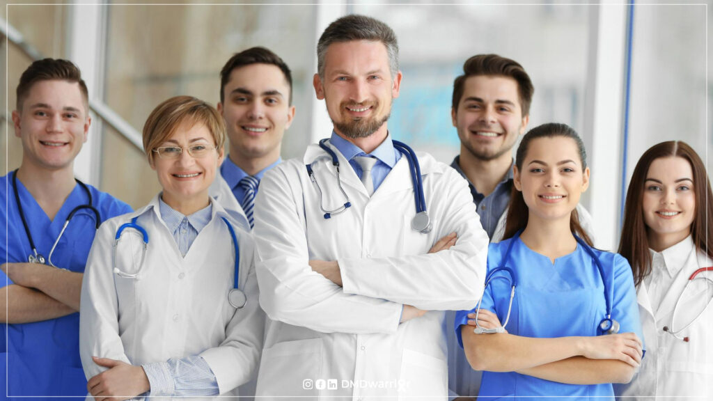 Multidisciplinary neuromuscular care team for Duchenne Muscular Dystrophy including cardiologist, pulmonologist, and neurologist.