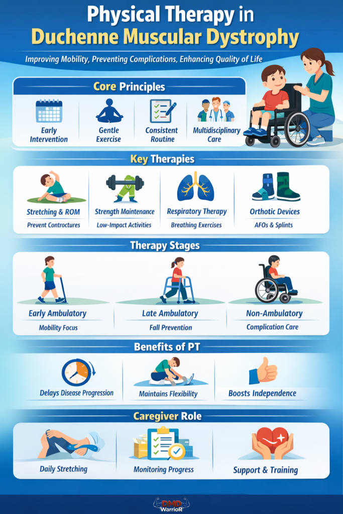 Las mejores estrategias de fisioterapia para la distrofia muscular de Duchenne 1 Fisioterapia en la distrofia muscular de Duchenne