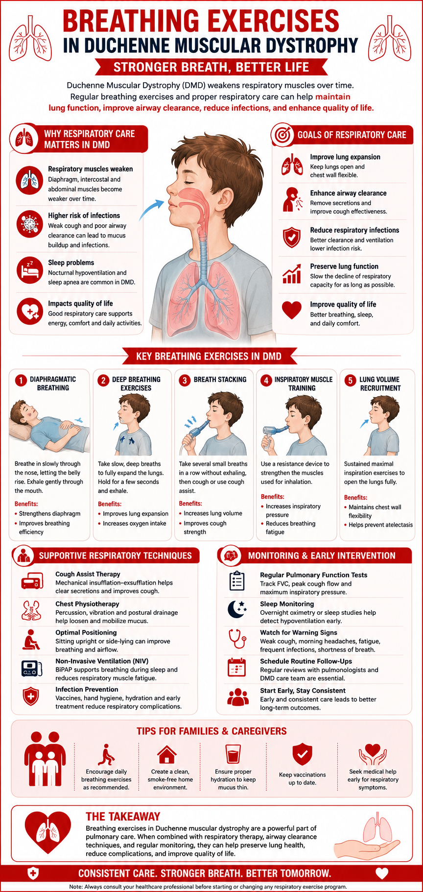 Breathing Exercises in Duchenne Muscular Dystrophy: 8 Helpful Tips