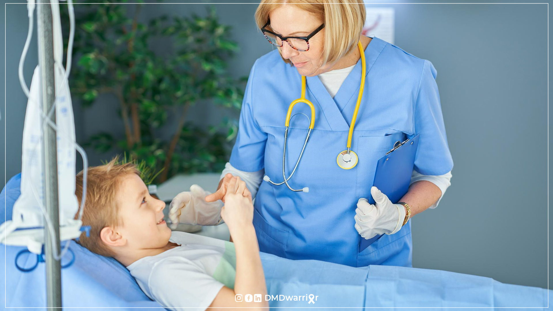 Circuncisão na Distrofia Muscular de Duchenne Equipe médica se preparando para cirurgia de circuncisão em paciente com distrofia muscular de Duchenne (DMD).